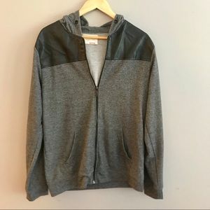 Sovereign Code gray hoodie, Medium